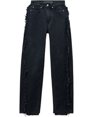 Alexander Wang Float フレイドシーム ジーンズ - ブルー