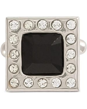 Dolce & Gabbana Rhinestone Cufflinks - White