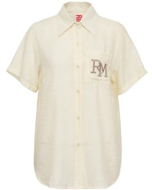 Rally Movement Ivy Logo-Embroidered Shirt - White