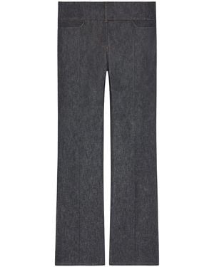 Courreges Jeans Mit Gürtel - Grau
