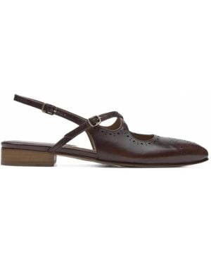 Lottusse Smithson Ballet Flats - White