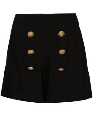 Balmain 4ポケット ショートパンツ - ブラック
