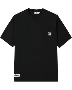 Chocoolate Camiseta Con Parche De Oso - Negro