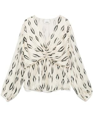 Isabel Marant Stelar Blouse - Natural