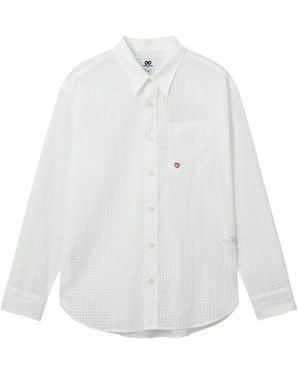 Chocoolate Chemise À Détail De Poche - White