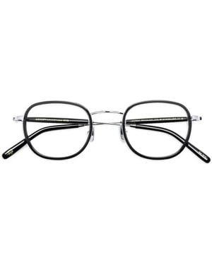 Moscot Gafas Mosha Con Montura Cuadrada - Metálico