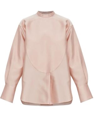 Jil Sander Crew-Neck Blouse - Pink