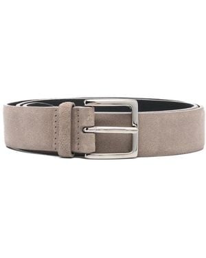 Orciani Suede Belt - Grey
