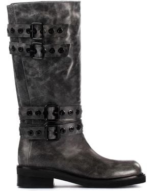 Le Silla 50Mm Harley Boots - Black