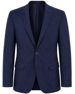 Corneliani Single-Breasted Blazer - Blue