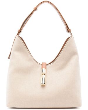 Furla Borsa A Spalla Goccia Grande - Neutro
