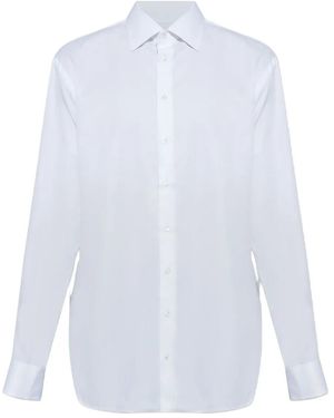 Giorgio Armani Button-Up Overhemd - Wit