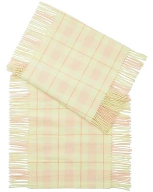 Burberry Pashmina A Cuadros - Amarillo