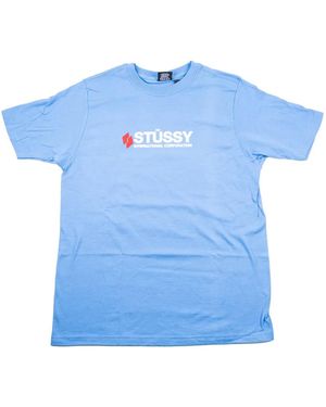 Stussy International Corp T-Shirt - Blue