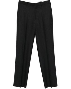Tagliatore Pantalones de vestir de lana - Negro
