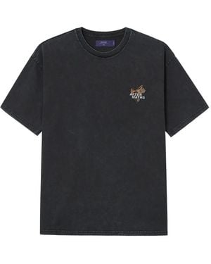 AFTERMATHS Graphic-Print T-Shirt - Black