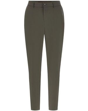 Cruna Solferino Tapered-Leg Trousers - Green