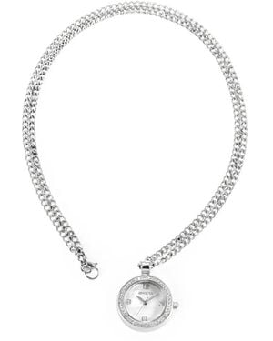 INVICTA WATCH Crystal-Embellished 22.5Mm Necklace Watch - White