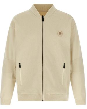 BOSS 'future' Reversible Bomber Jacket - Natural
