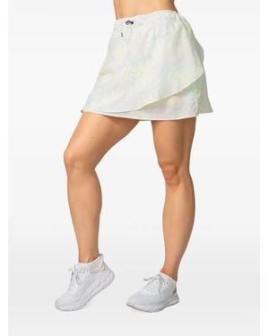 Kari Traa Jupe-Short Portefeuille Ane À Imprimé Floral - White