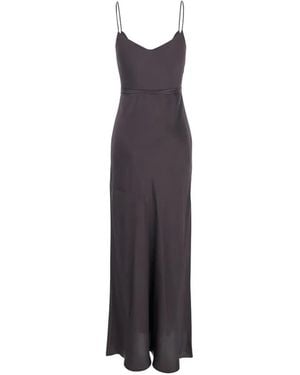 Antonelli Tie-Waist Slip Dress - White