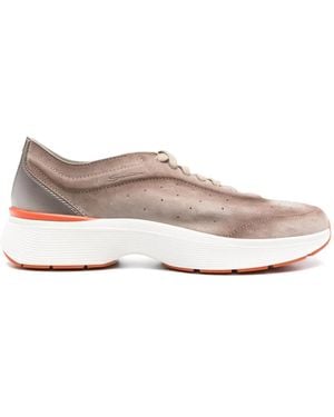 Santoni Bounce Trainers - Brown