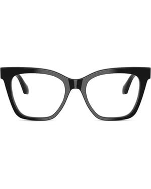 Giorgio Armani Brille Mit Eckigem Gestell - Schwarz