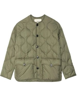 Zadig & Voltaire Bunji Short Quilted Parka - Green