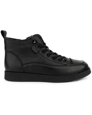 Linda Baumann High-Top Lace-Up Trainers - Black