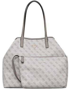 Guess Printed Tote Bag - Grey