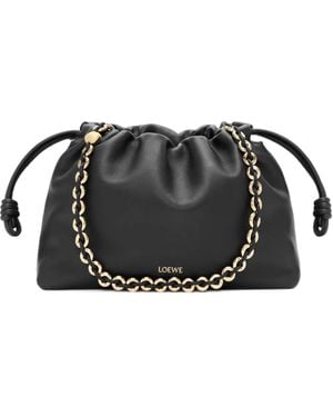 Loewe Sac À Dos Flamenco Médium - Black