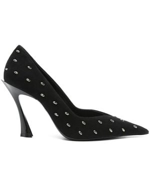 Mugler 95Mm Fang Pumps - Black