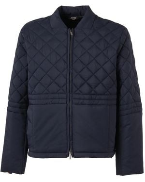 K-Way Bariol Quilted Jacket - Blue