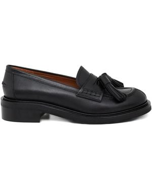 Atp Atelier Albaredo Tassel Round-Toe Loafers - Black