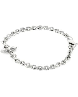 Emanuele Bicocchi Pulsera Avelli Con Cruz - Neutro