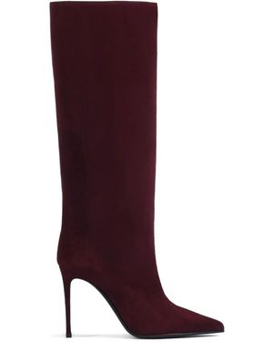 Le Silla 100Mm Eva Suede Boots - Purple