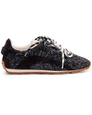 DSquared² Sneakers Im Glitter-Look - Schwarz