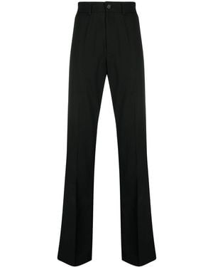 Telfar Split Hem Wide-leg Trousers - Black