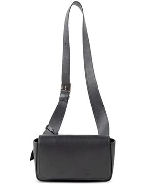Mansur Gavriel Box Sling Crossbody Bag - White
