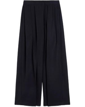 Jil Sander Pleated Tailored Trousers - Blue