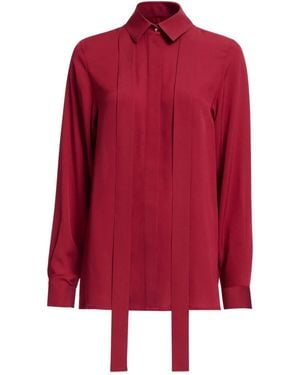 Elie Saab Silk Shirt - Red