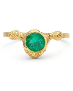 Elhanati 18Kt Evie Emerald Ring - Blue