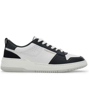 Ferragamo &ホワイト Dennis スニーカー - マルチカラー