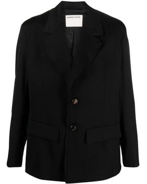 NAMACHEKO Beche Single-Breasted Blazer - Black