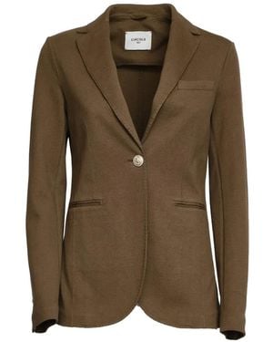 Circolo 1901 Single-Breasted Blazer - Green