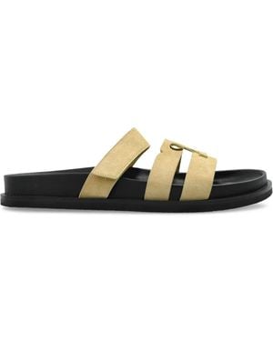 Tory Burch Ines Sandalen Met Dubbele Bandjes - Wit