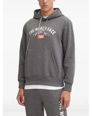 The North Face Graphic Hooded Jumper - Grey