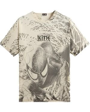 Kith X Marvel Spiderman Printed T-Shirt - White