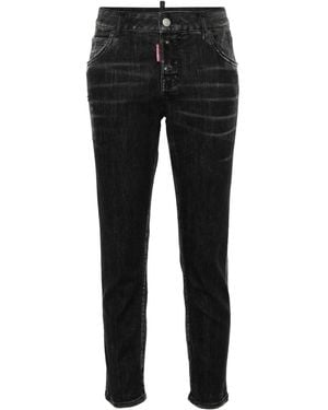 DSquared² Vaqueros Capri Cool Girl - Negro