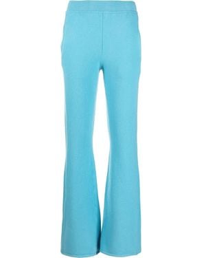 Alberta Ferretti Flared-Leg Cut Trousers - Blue